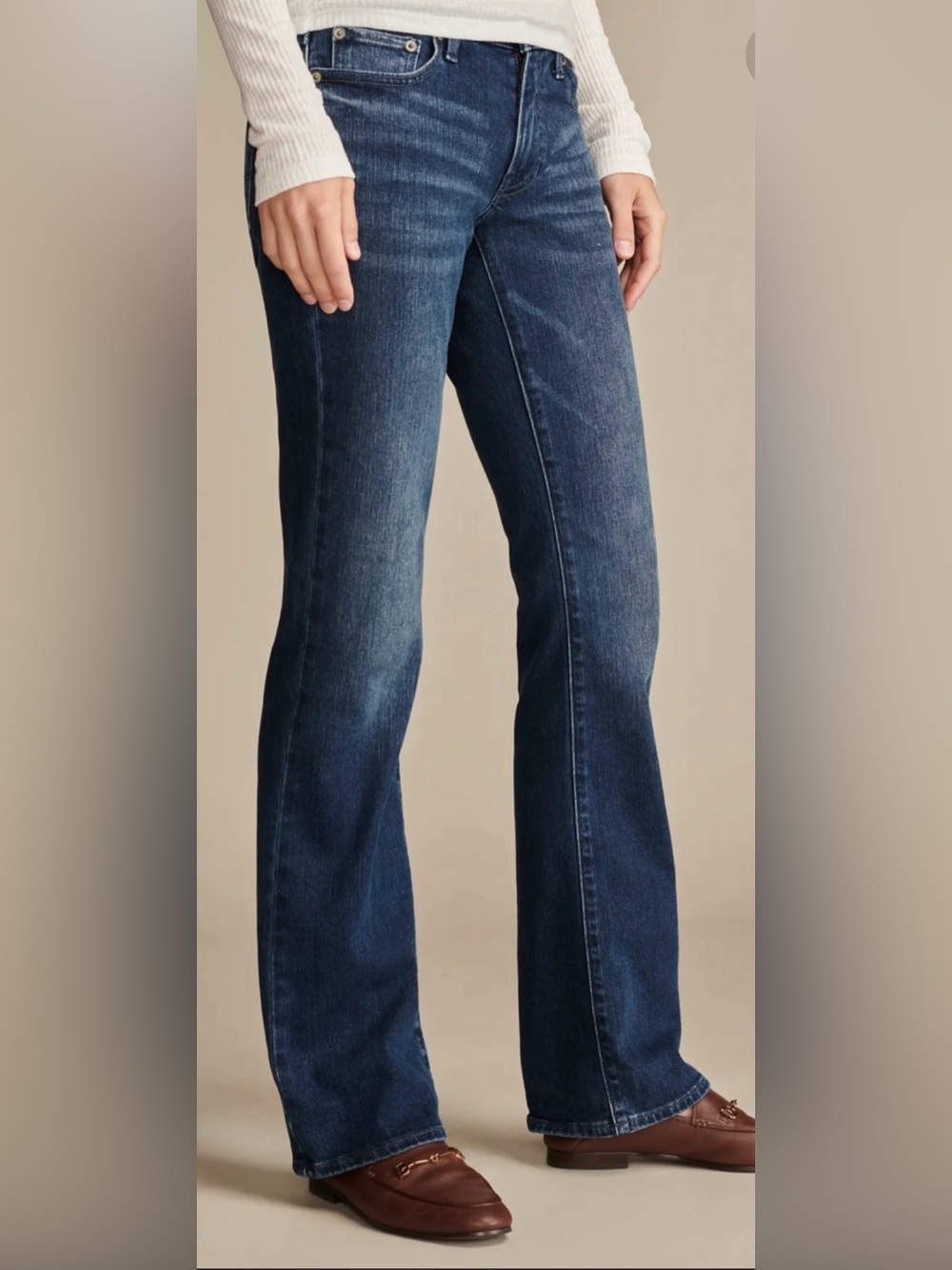 Lucky Brand Seeet mid rise Women's Dark Blue Bootcut Jeans 12/31